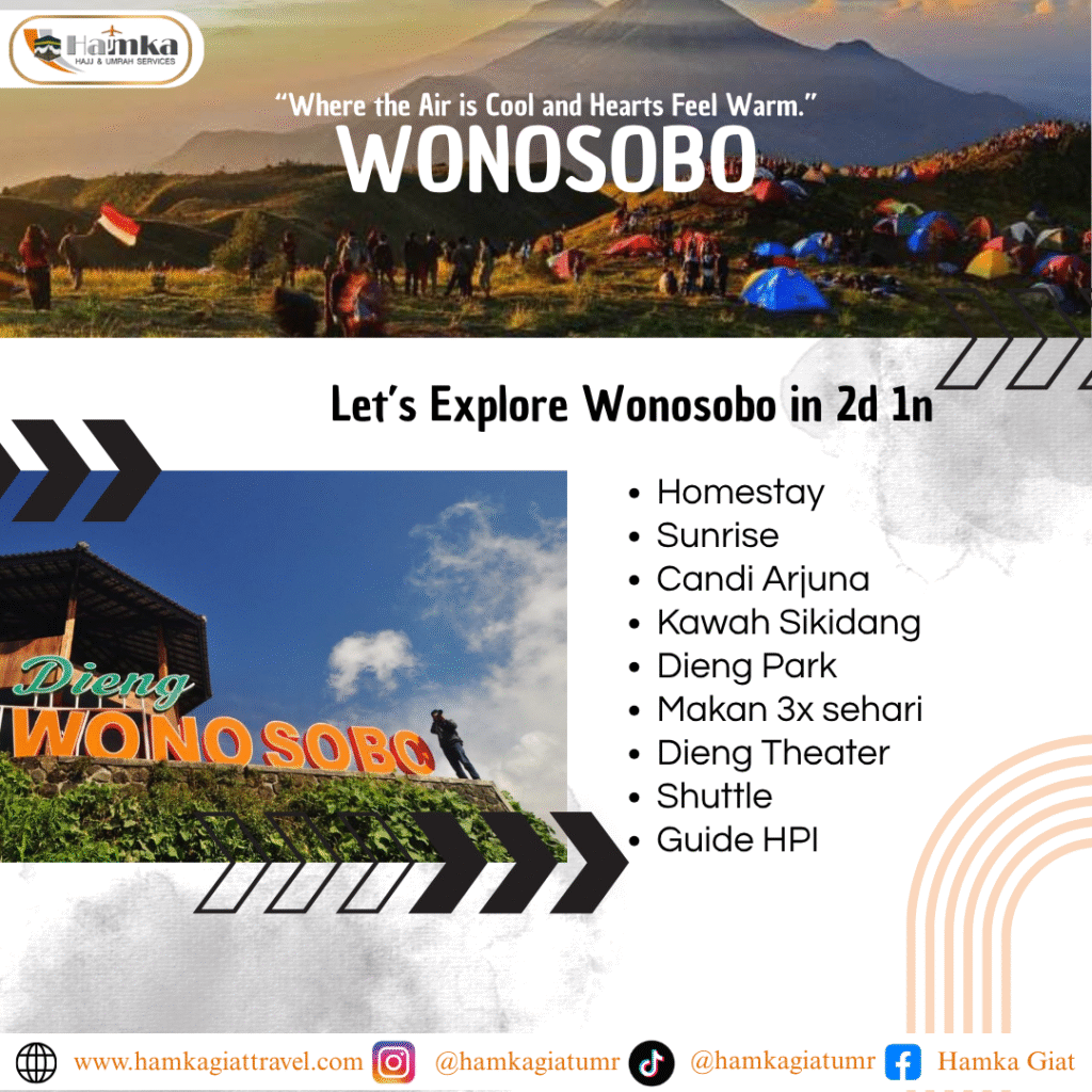 itinerary perjalanan wisatawan PT hmakagiat Tour & Travel