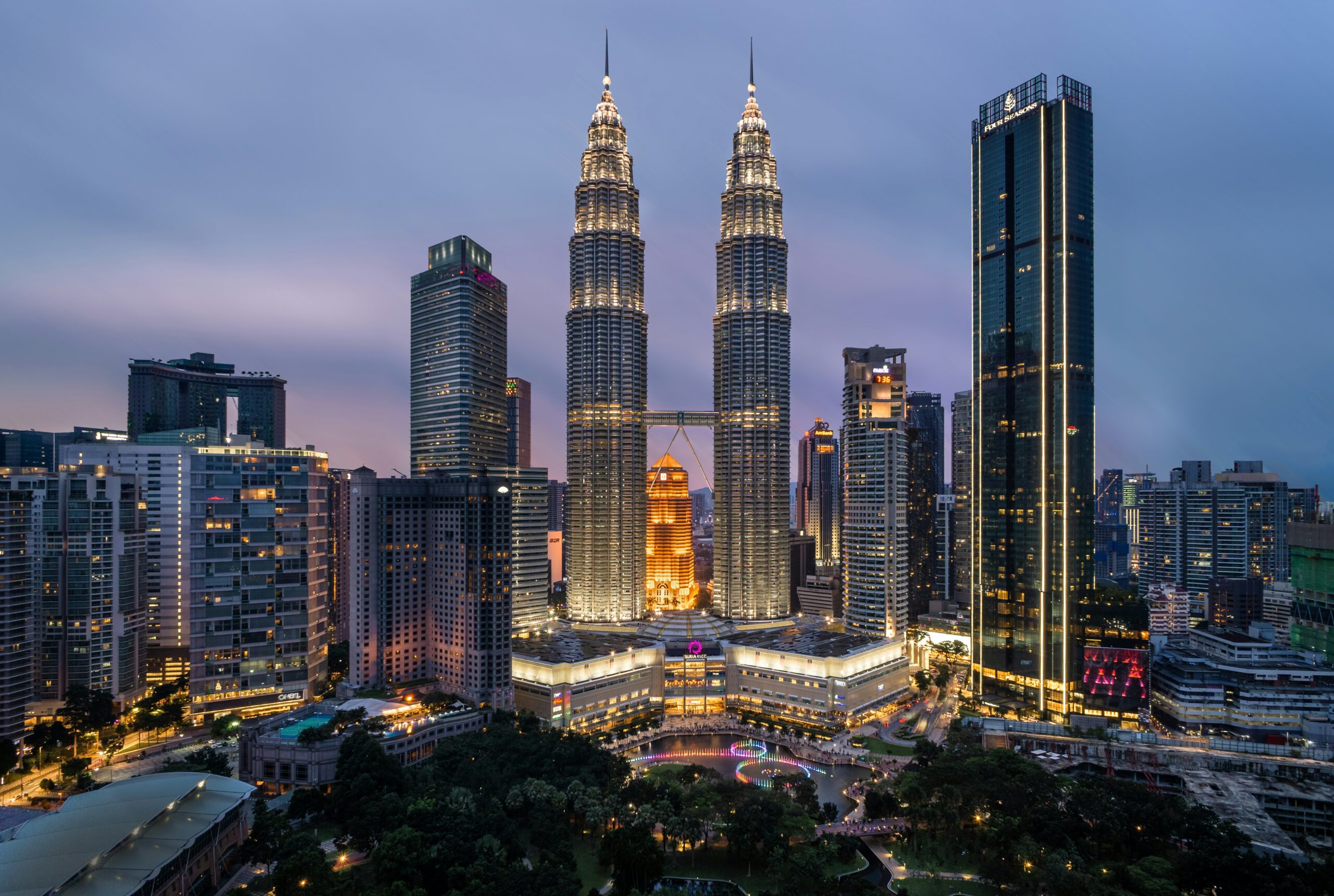 Skyline of malaysia